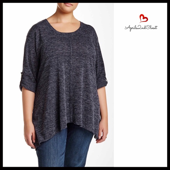 EVERLEIGH KNIT SWING TUNIC PULLOVER TOP - Picture 8 of 8